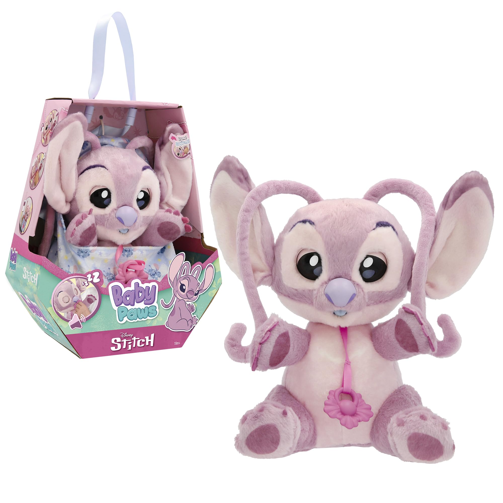 IMC Toys Baby Paws Simba Peluche Interattivo 24 cm con Borsa