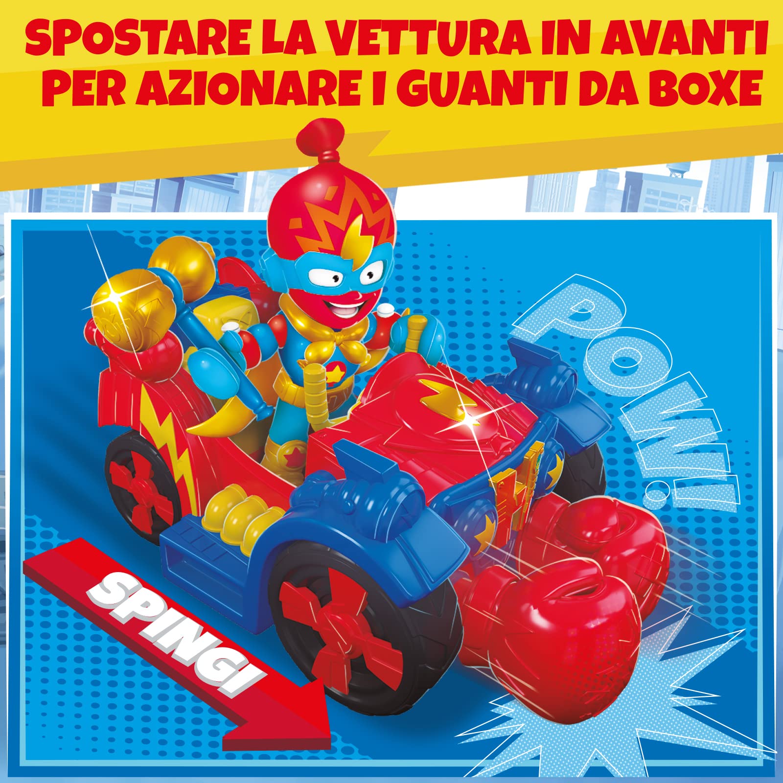 Superthings Balloon Boxer veicolo guantoni esclusivi