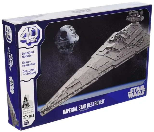 Spin Master 4D Build Star Wars Imperial Star Destroyer puzzle 3D 6069833