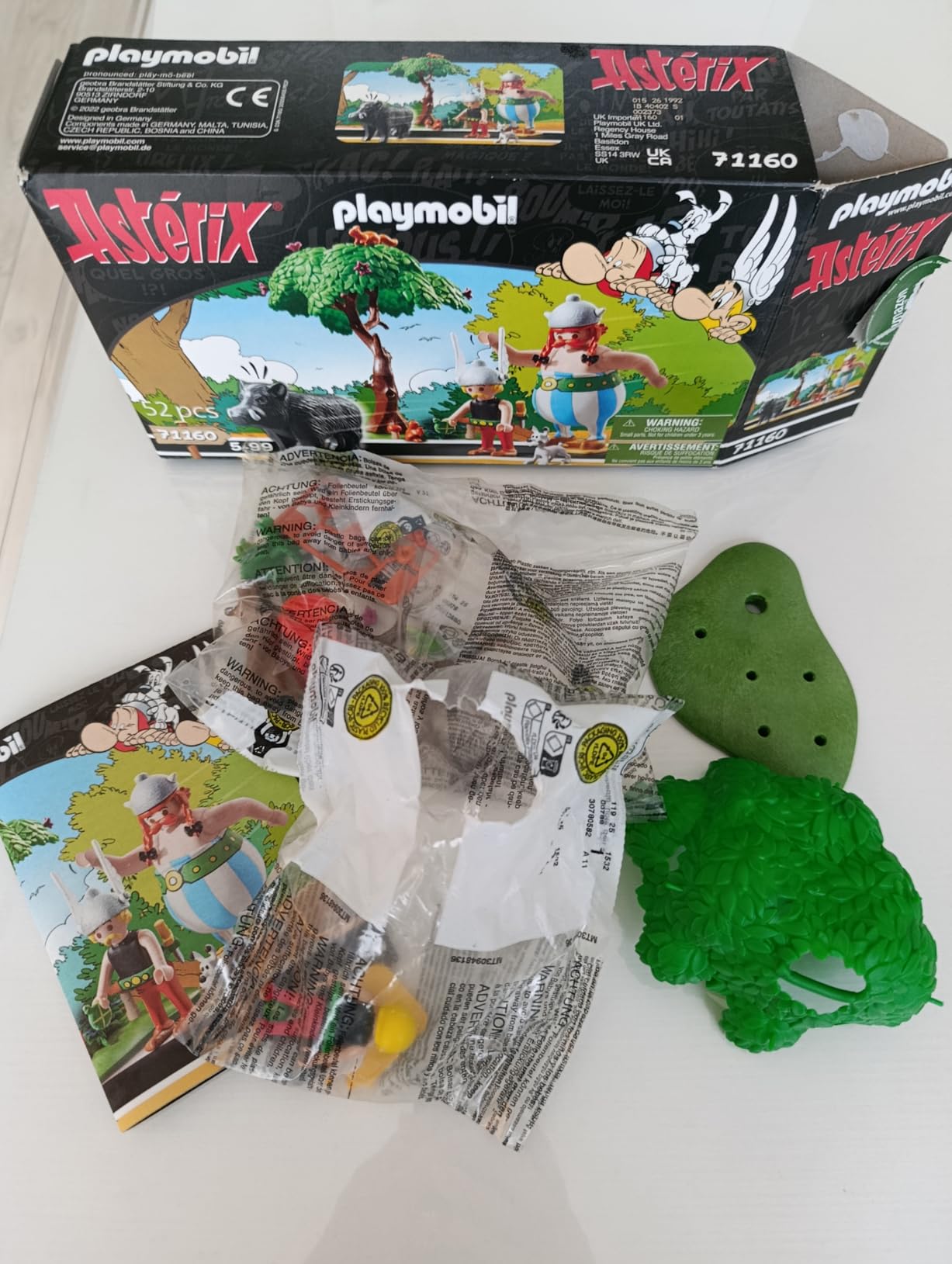 Playmobil Asterix 71160 playset Caccia al Cinghiale 52 pezzi