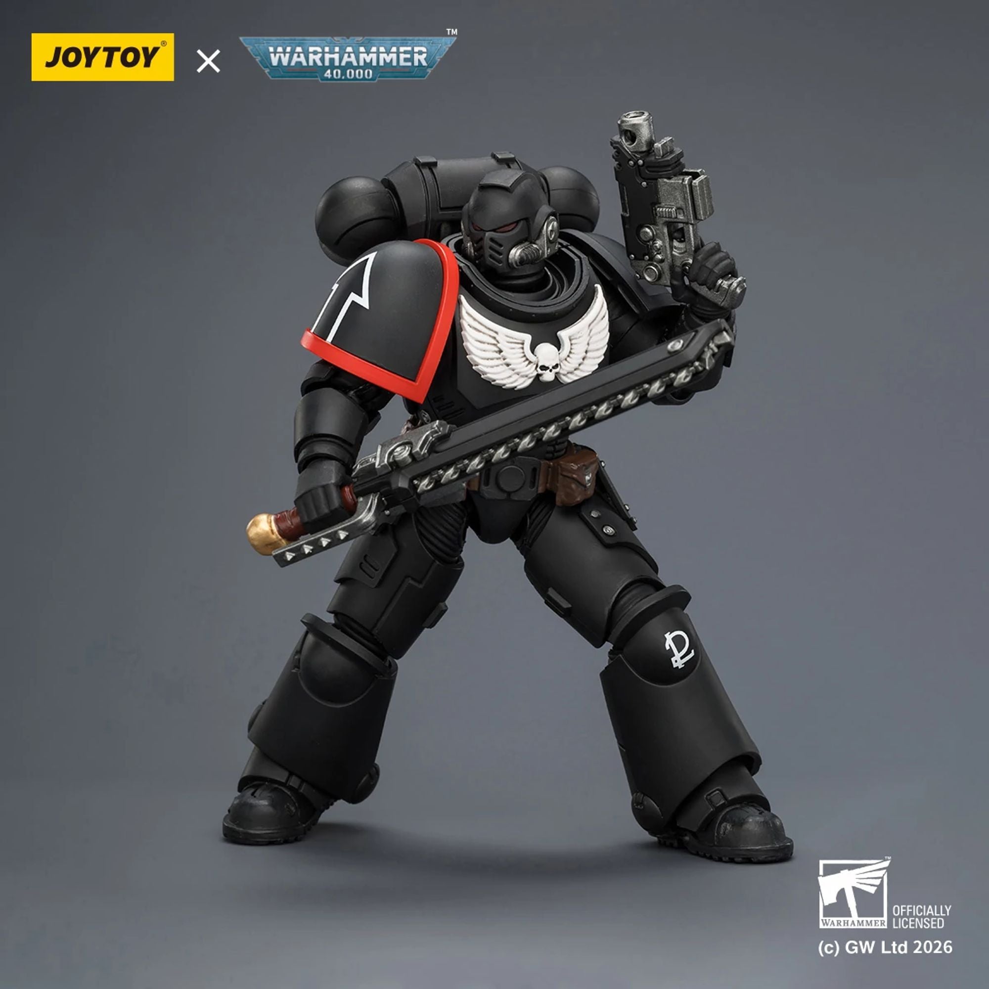 JoyToy Raven Guard Intercessor action figure con bolt rifle