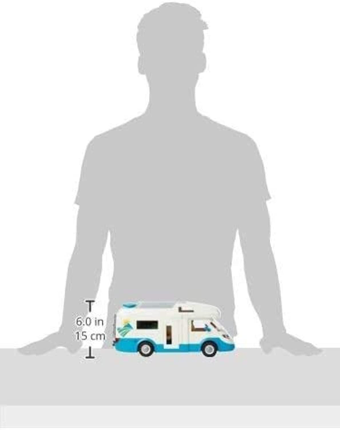 PLAYMOBIL My Life 70088 Camper con Famiglia in Vacanza 135 Pezzi