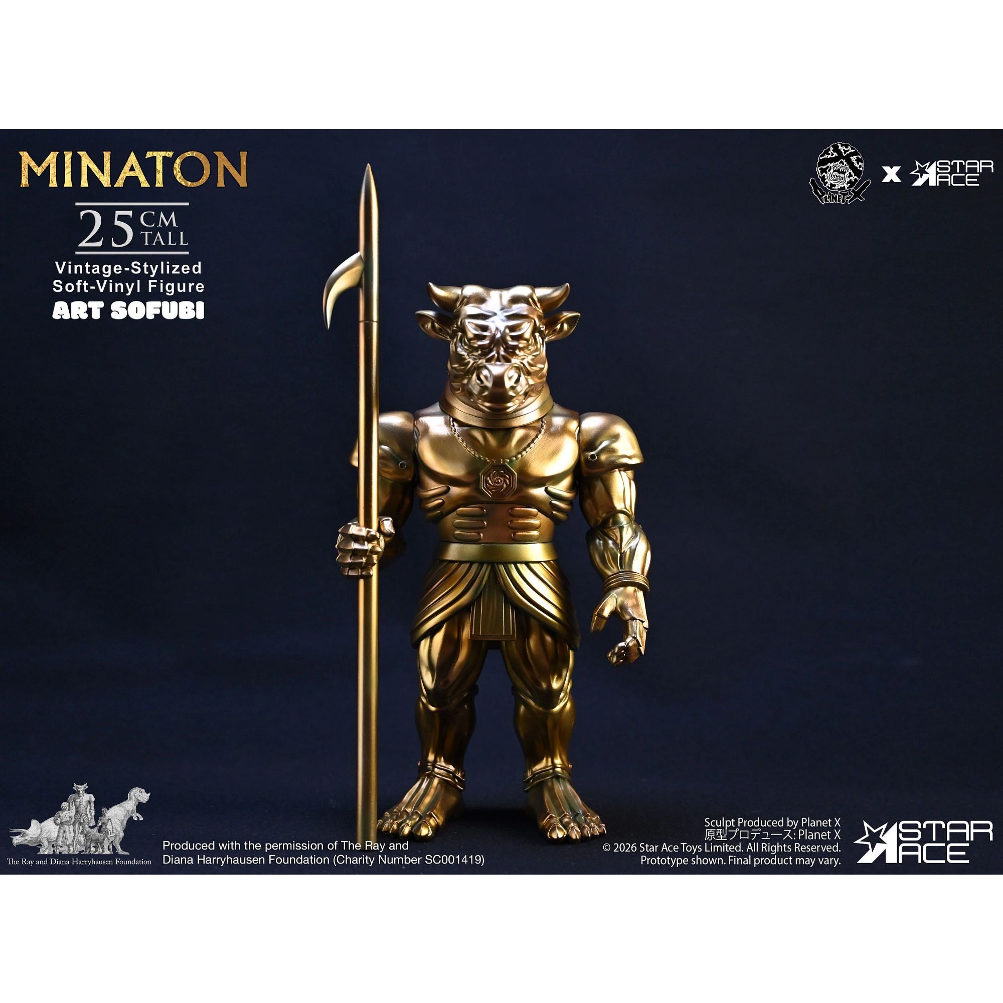 Star Ace Minaton Vintage vinile figura 25 cm Sinbad