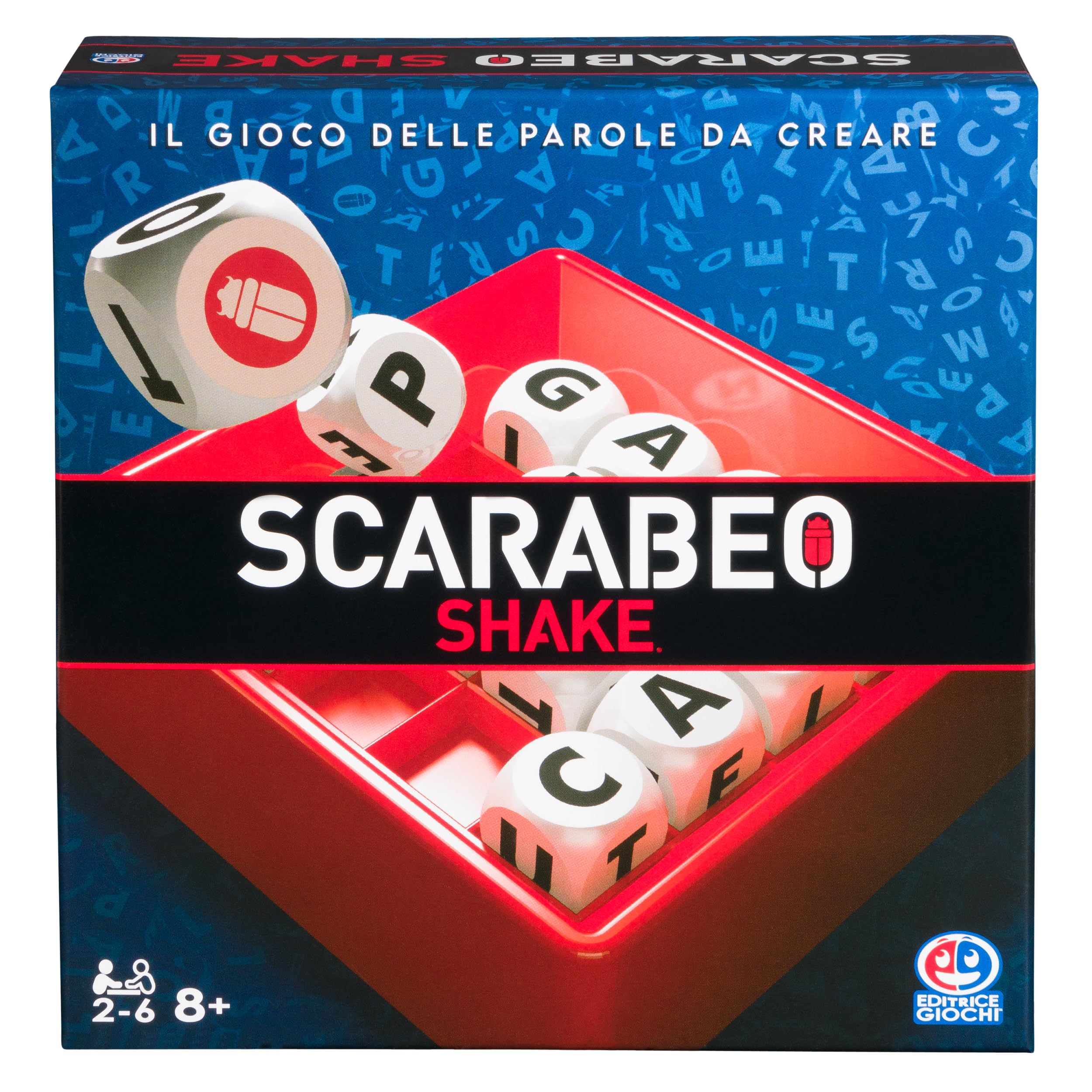 Spin Master Family Games Scarabeo Shake gioco da tavolo