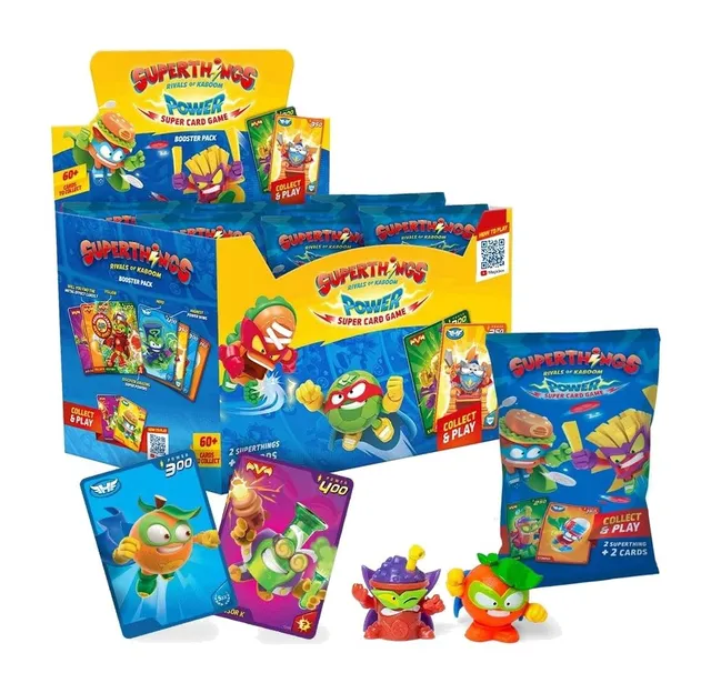Superthings Power Super Card Game carte 20 buste two pack
