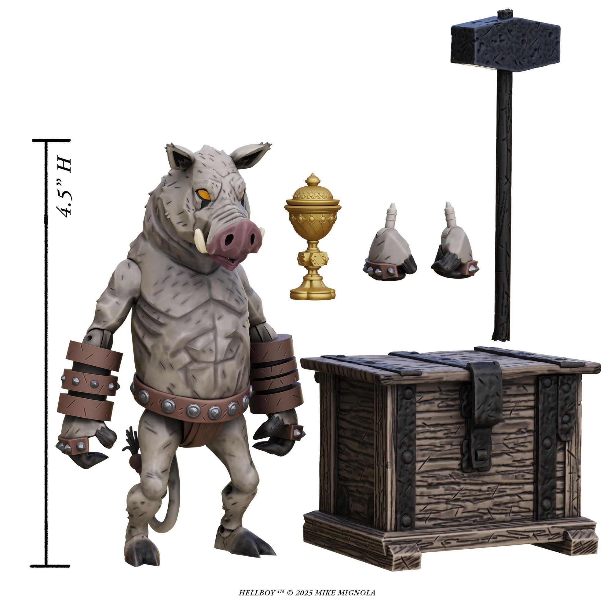 Boss Fight Studio Hellboy Gruagach The Wild Hunt action figure 1/12