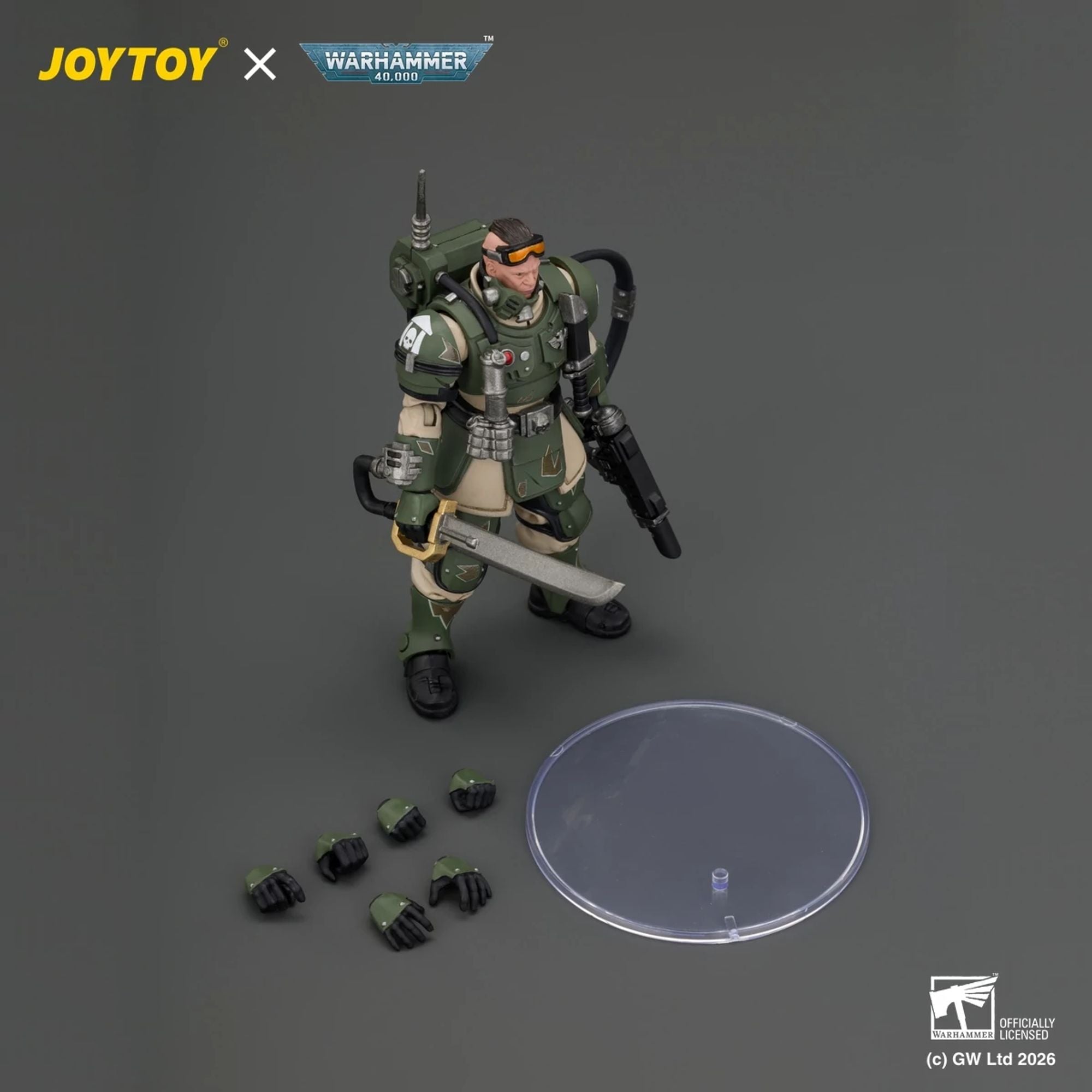 JoyToy Astra Militarum Kasrkin 7 action figure Warhammer 40K