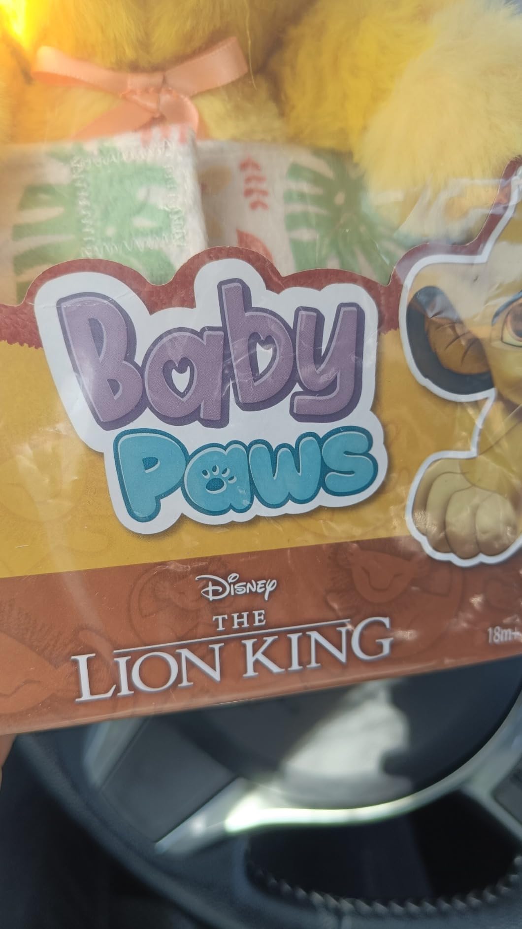 IMC Toys Baby Paws Simba Peluche Interattivo 24 cm con Borsa