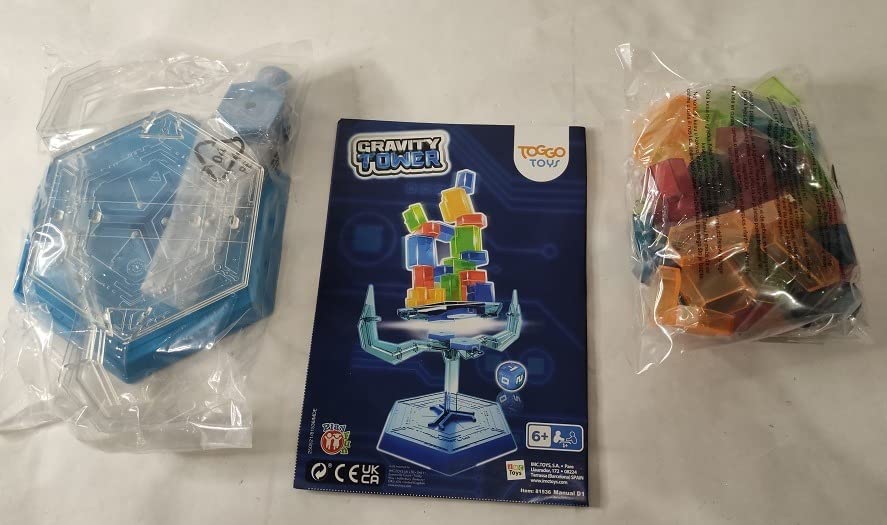 IMC Toys Play Fun Gravity Tower Gioco Torre 48 Blocchi