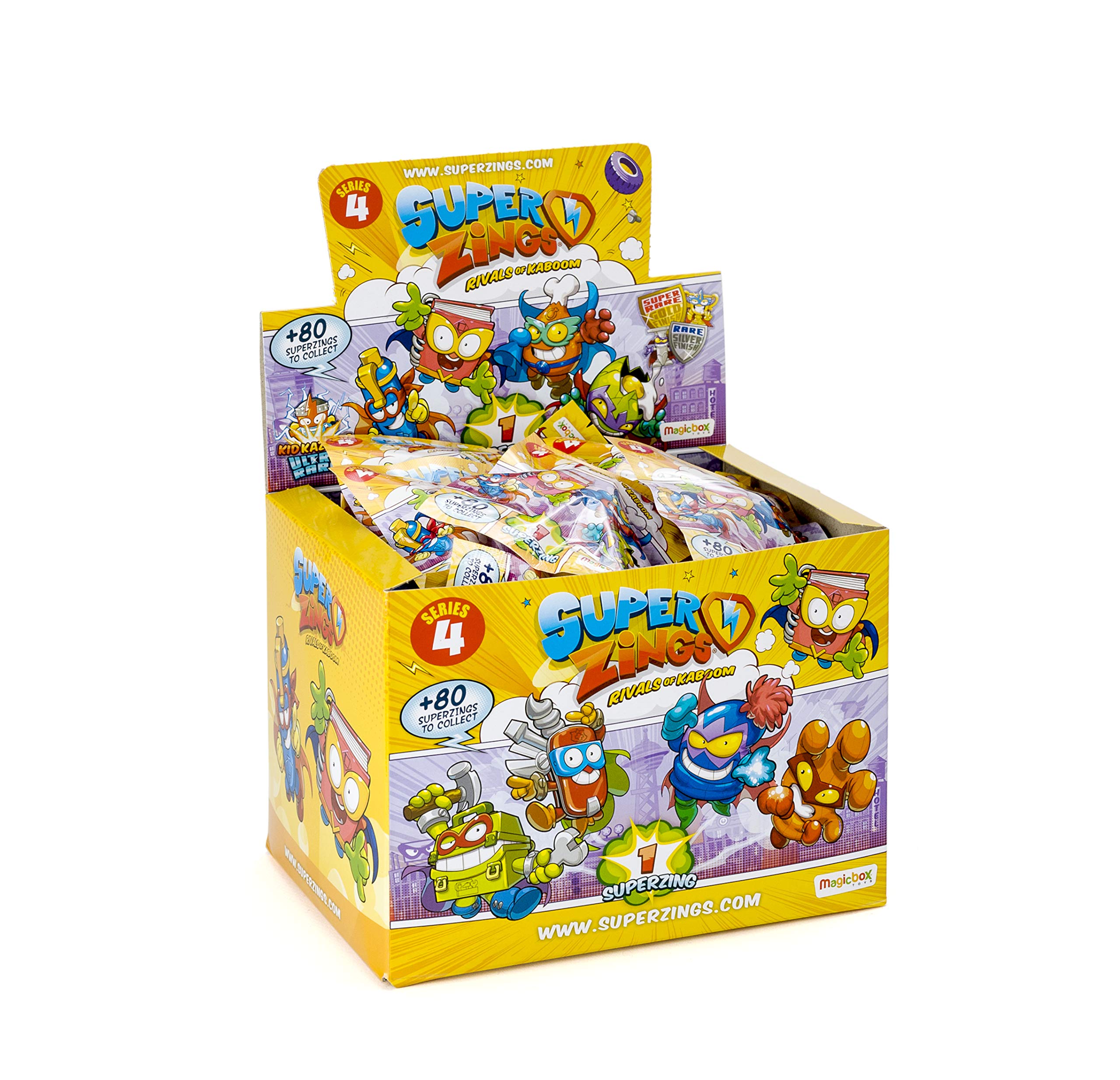 SuperThings Serie 4 PSZ4D850IN01 display 50 bustine 1 figura
