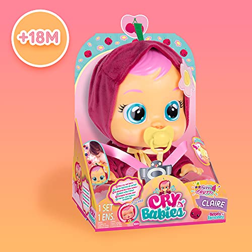 Cry Babies Tutti Frutti Claire bambola ciliegia 30 cm