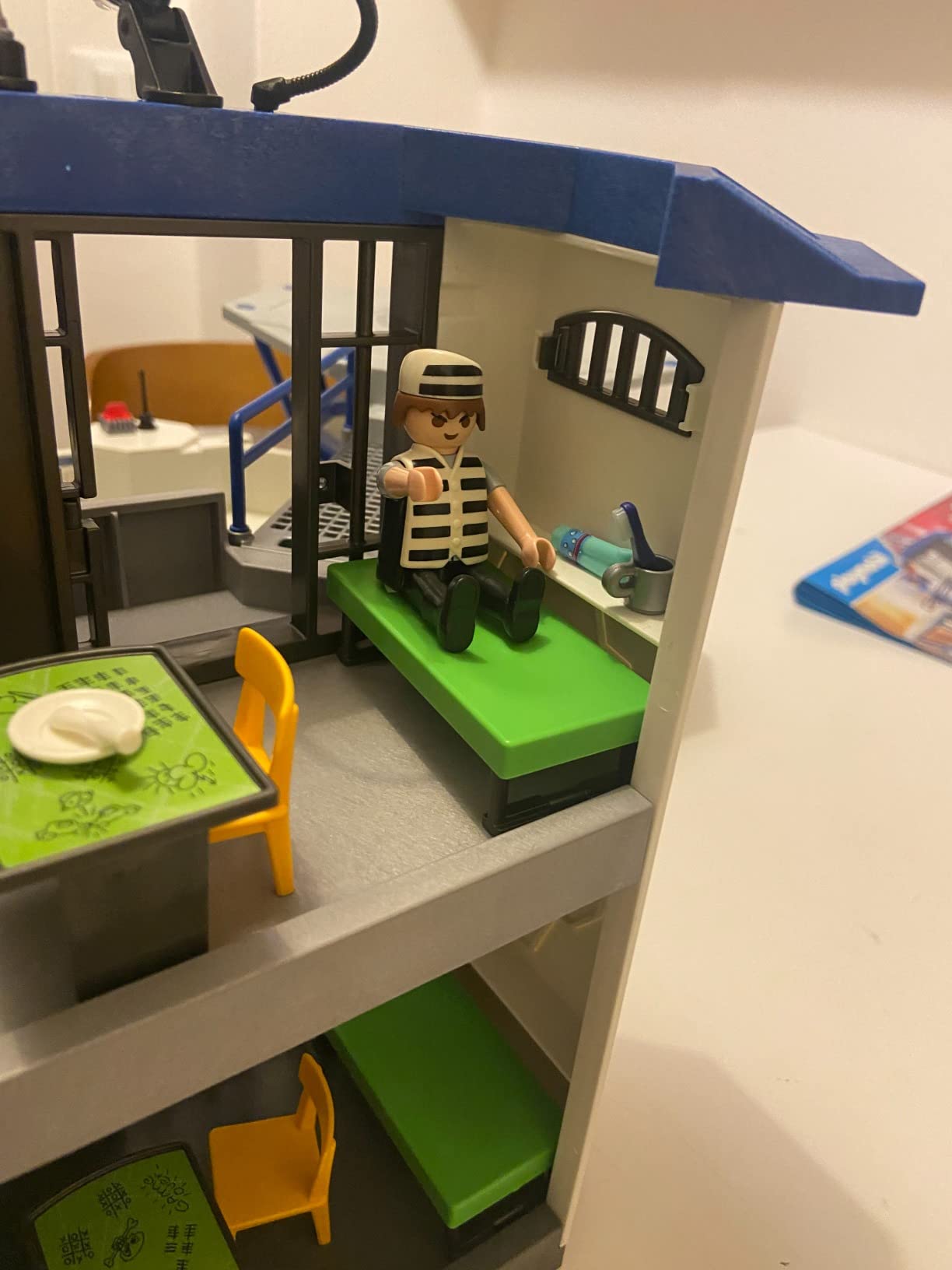 PLAYMOBIL City Life 6872 Centrale Polizia Playset con Prigione