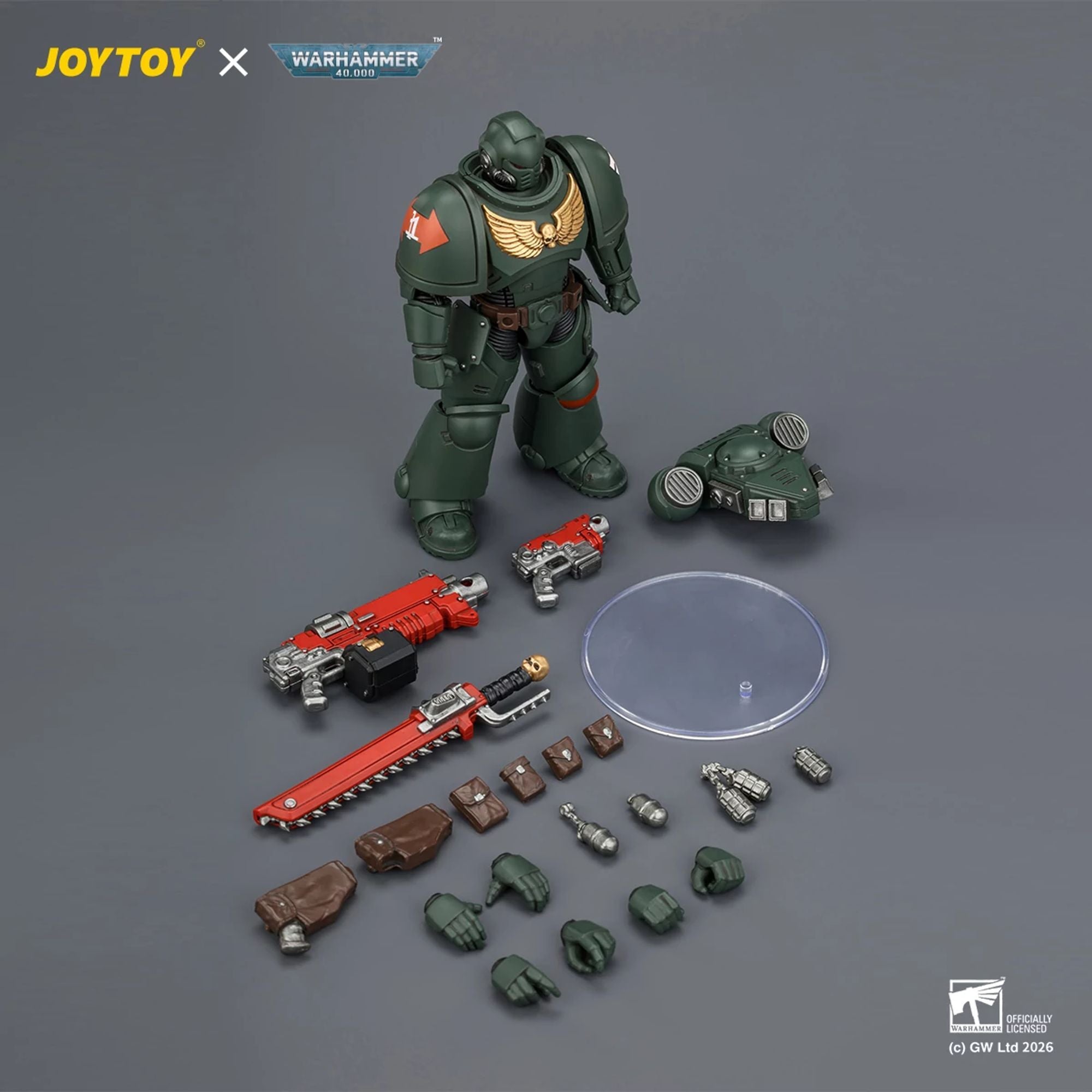 JoyToy Dark Angels Intercessor action figure Warhammer 40K