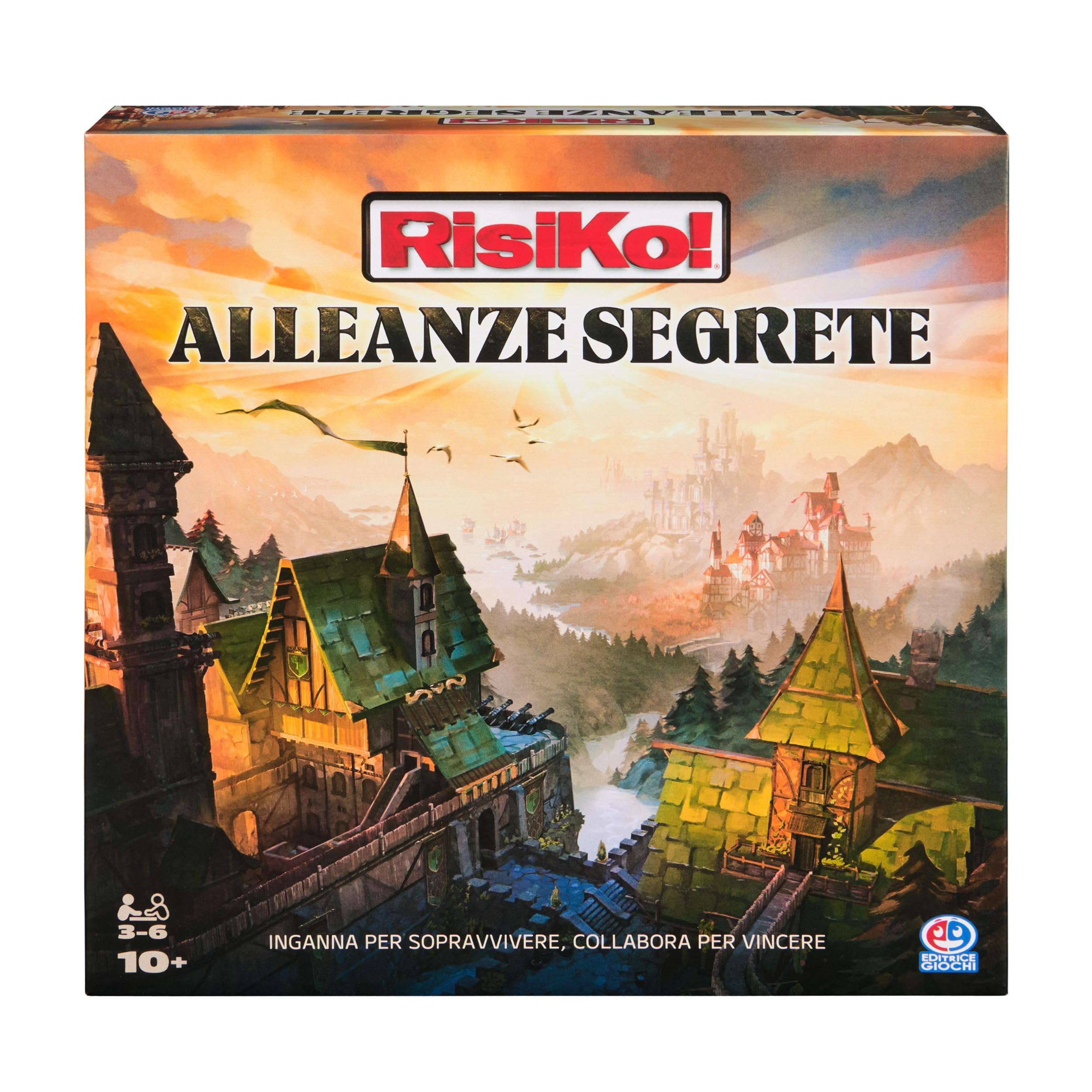 RisiKo Alleanze Segrete gioco da tavolo 3-6 giocatori