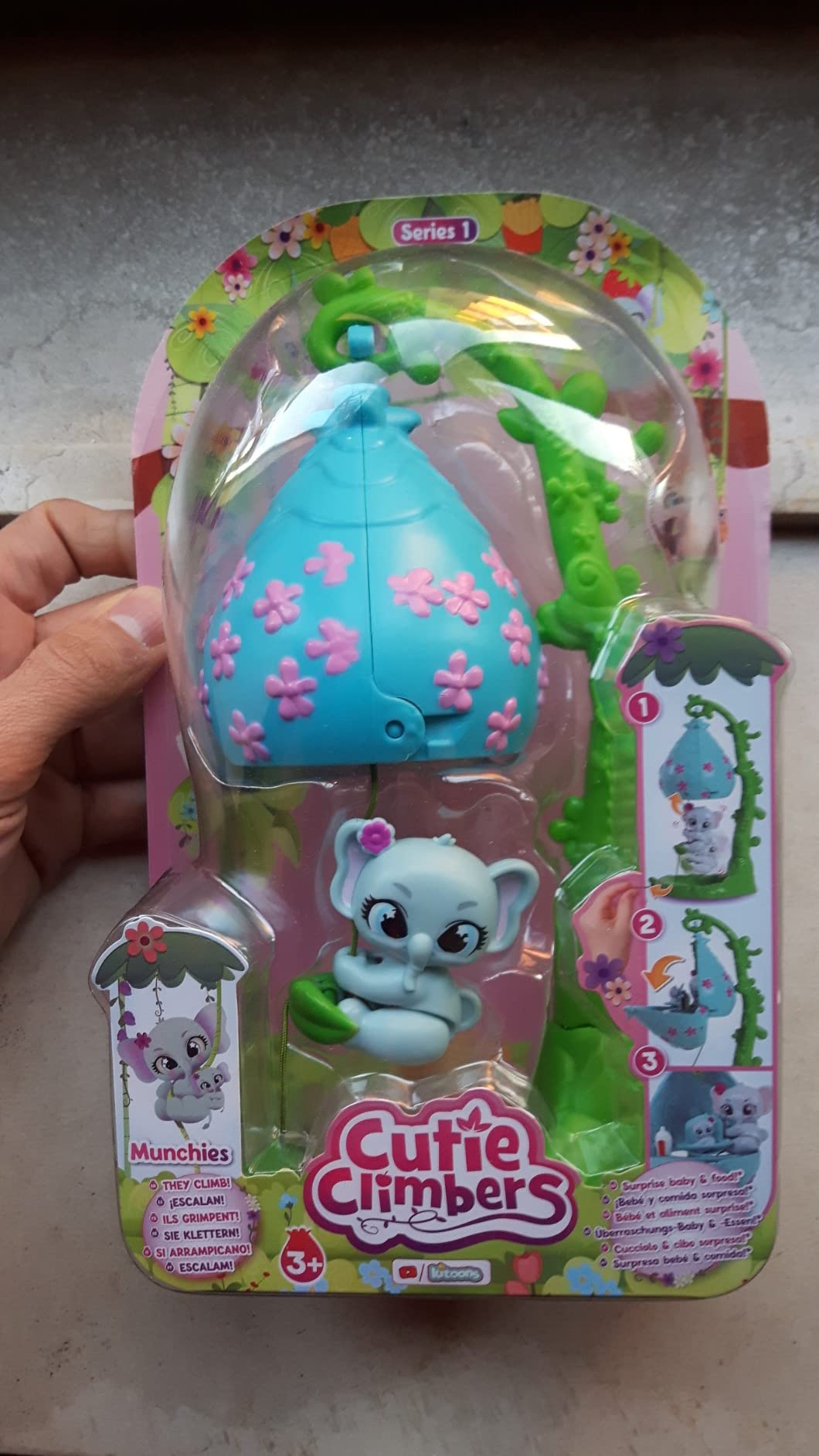 Cutie Climbers Fruitties family pack casetta fiore Dara