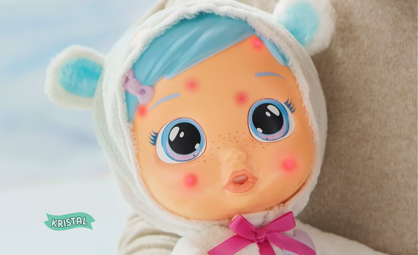 Cry Babies Magic Tears Kristal Malatina bambola interattiva