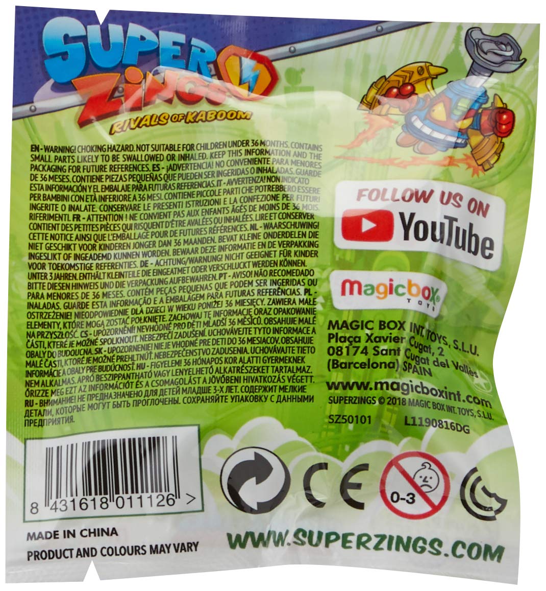 Superthings Serie 5 Display 50 Figurine Collezionabili PSZ5D850IN02