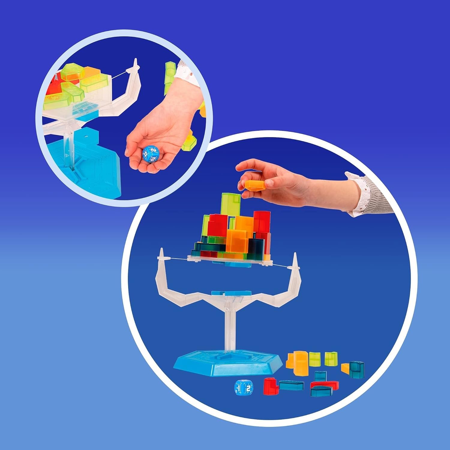 IMC Toys Play Fun Gravity Tower Gioco Torre 48 Blocchi