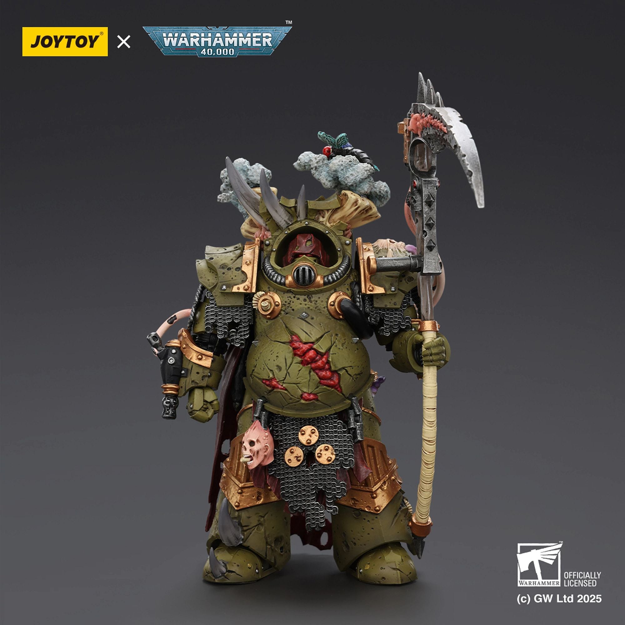 JoyToy WH40K Death Guard Deathshroud Terminator action figure 1/18