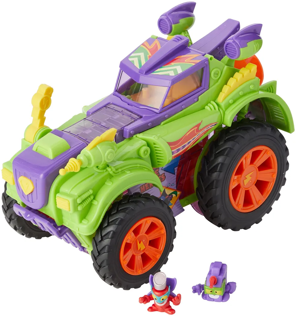 Superthings Villain Truck PSZSD112IN30 playset con 2 cattivi