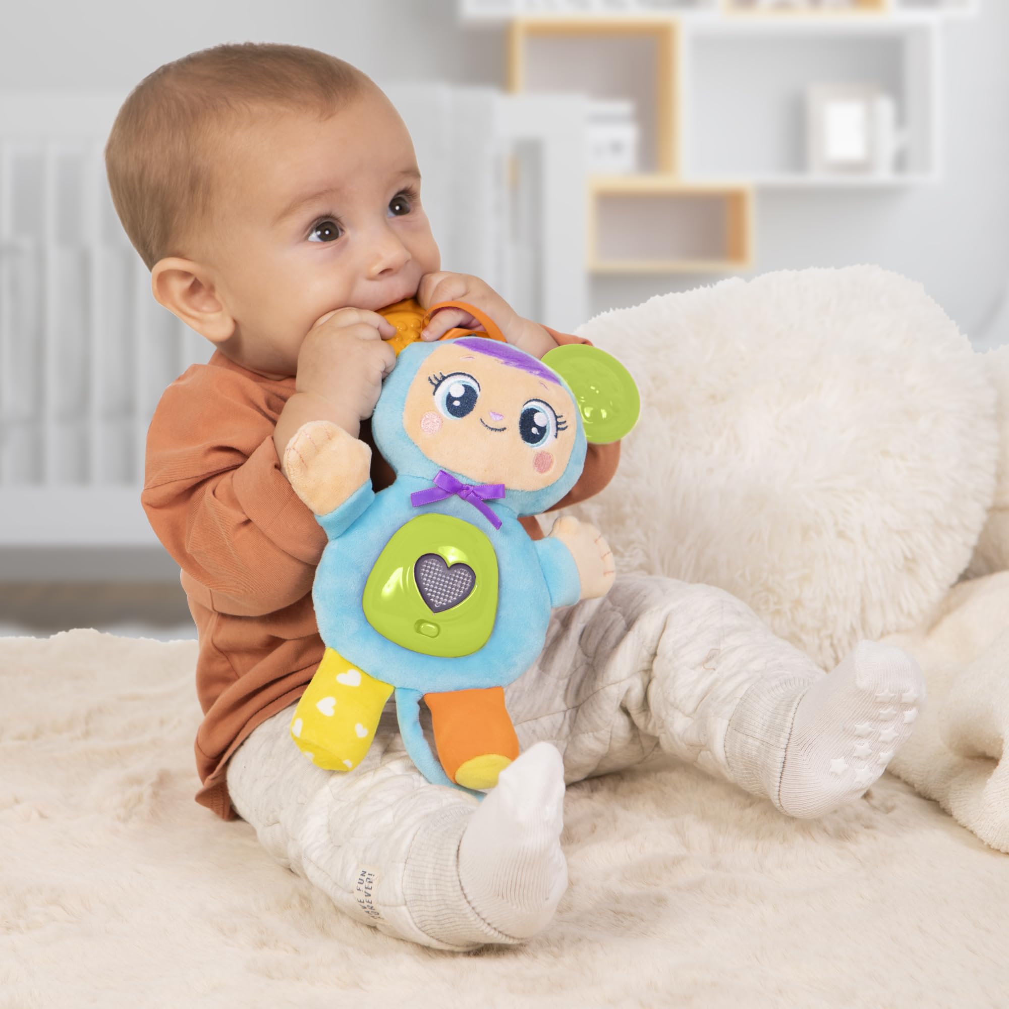 CRY BABIES My Little Lolo Dolci Abbracci Peluche Morbido con Suoni