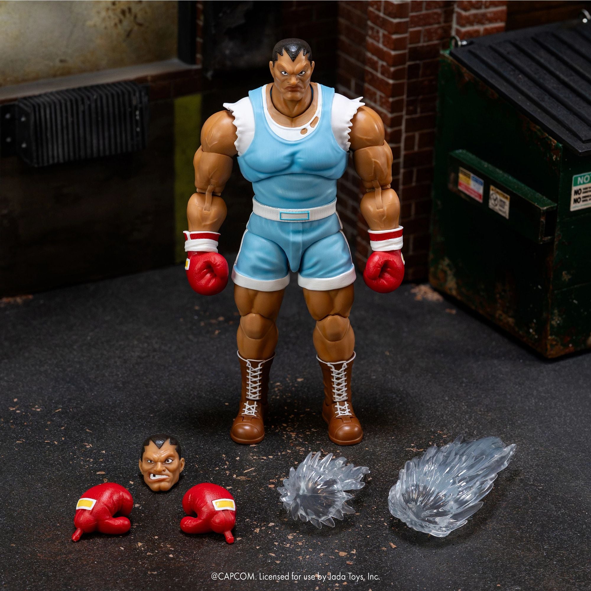 Jada Toys Ultra Street Fighter II Balrog action figure 1/12