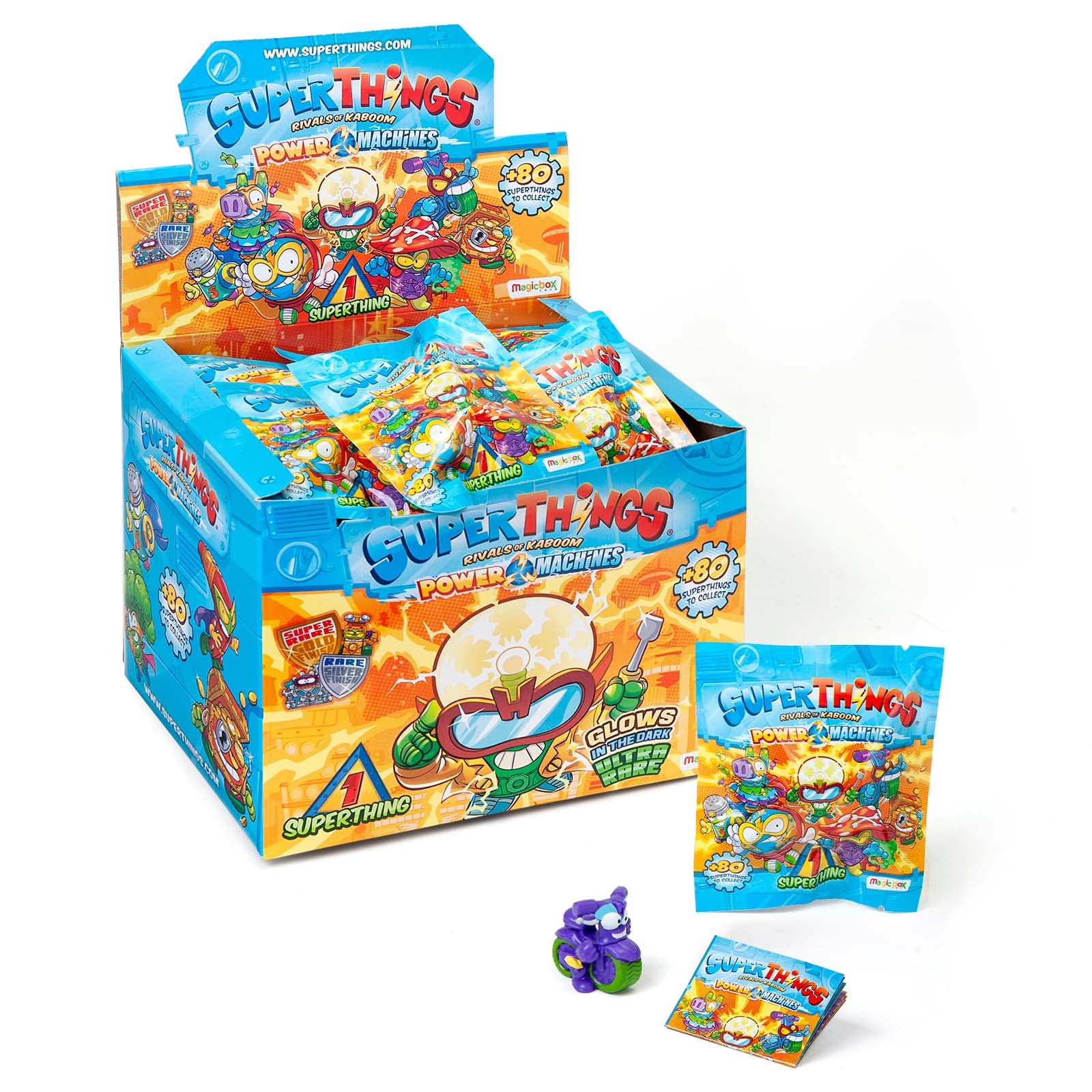 Superthings Power Machines Scatola 50 Bustine con Checklist