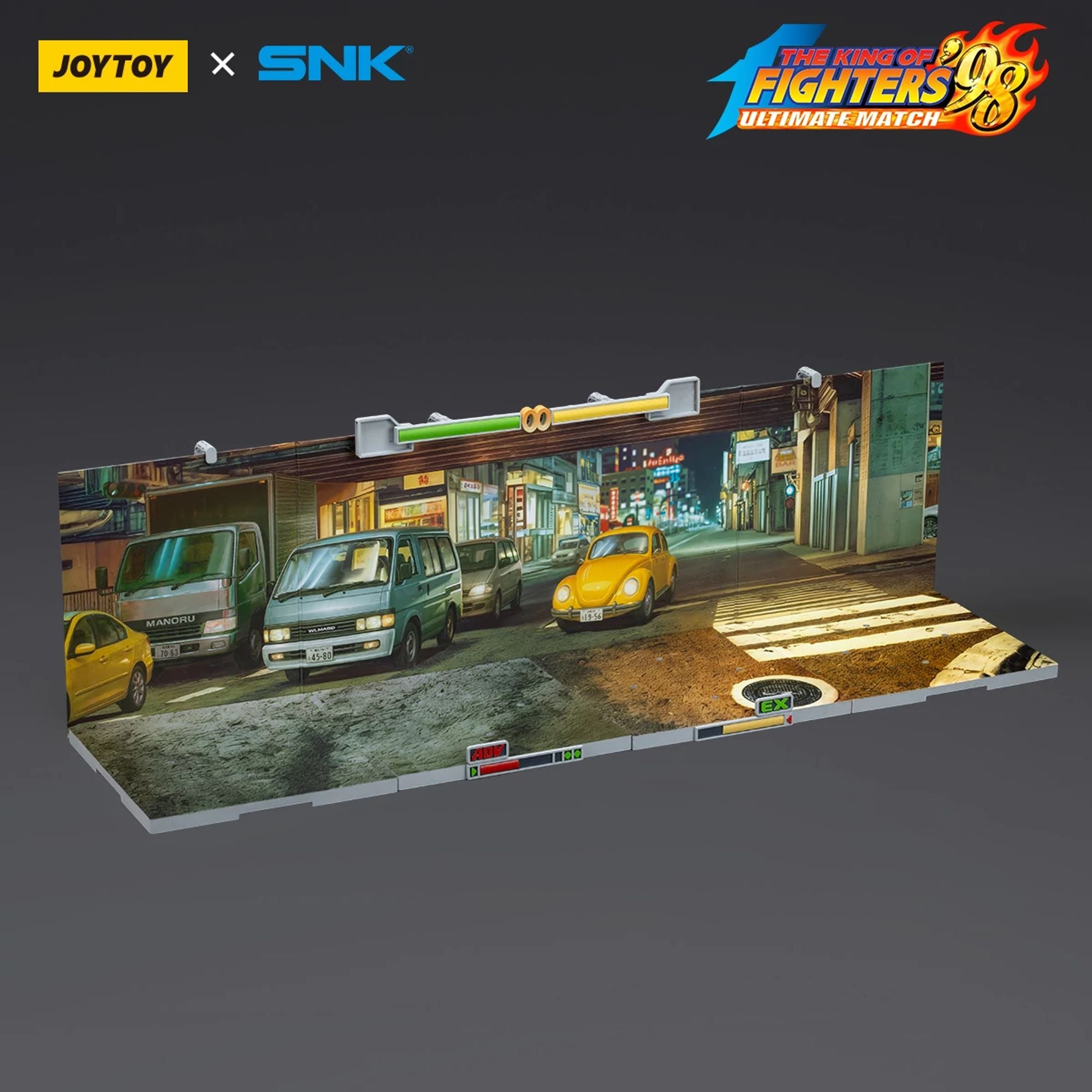 JoyToy SNK KOF 98UM Stage Base J base espositiva 1/18 Japan Street