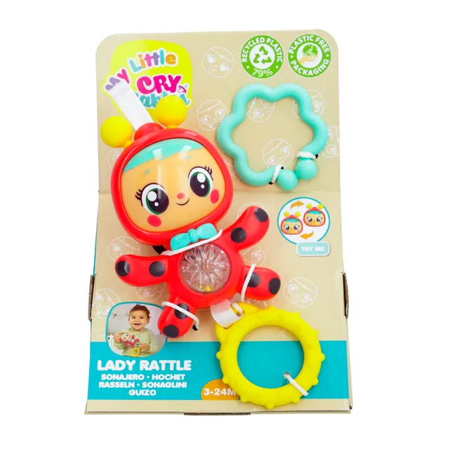 CRY BABIES My Little Sonaglio di Lady Gioco Interattivo 3-24 Mesi