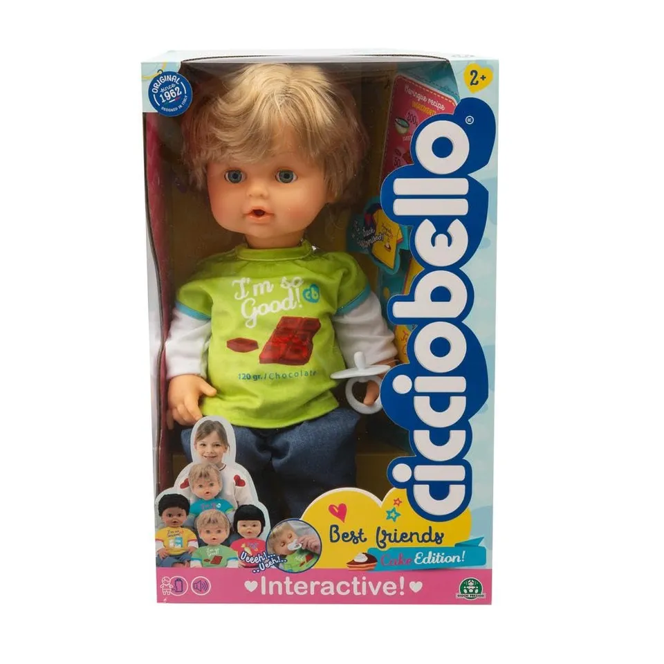 Cicciobello Classic Best Friends bambola 42 cm maglietta verde che piange