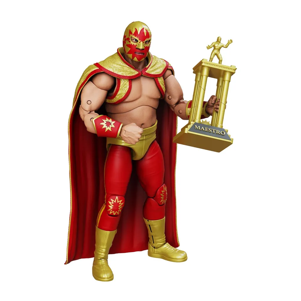 Boss Fight Studio Lucha Libre Solar action figure
