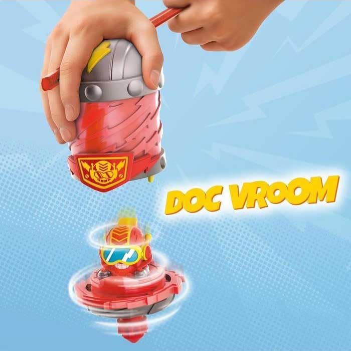 Superthings Guardians of Kazoom Spinner Doc Vroom Trottola