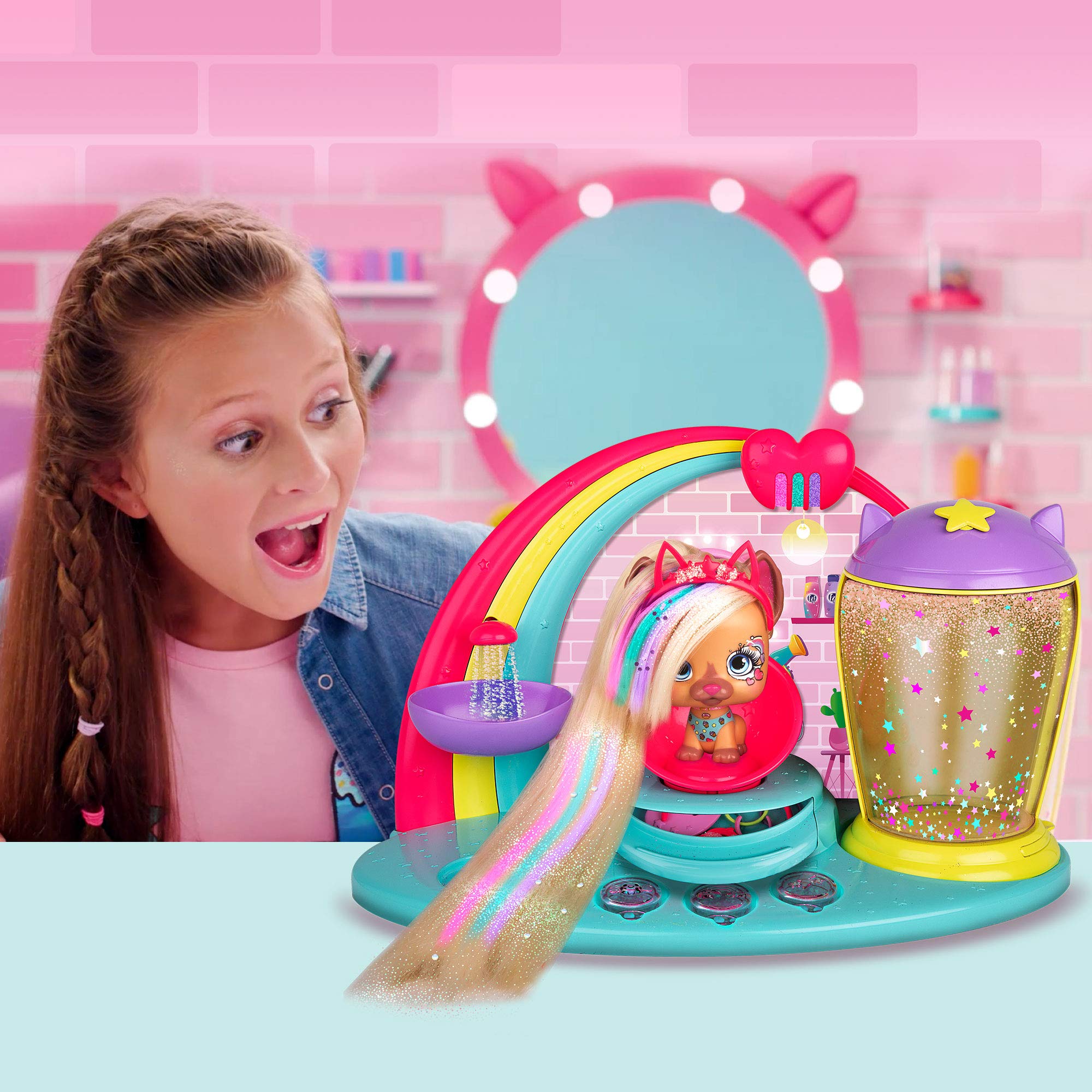 VIP Pets Salone Fabio e Fabia playset parrucchiera Kiara