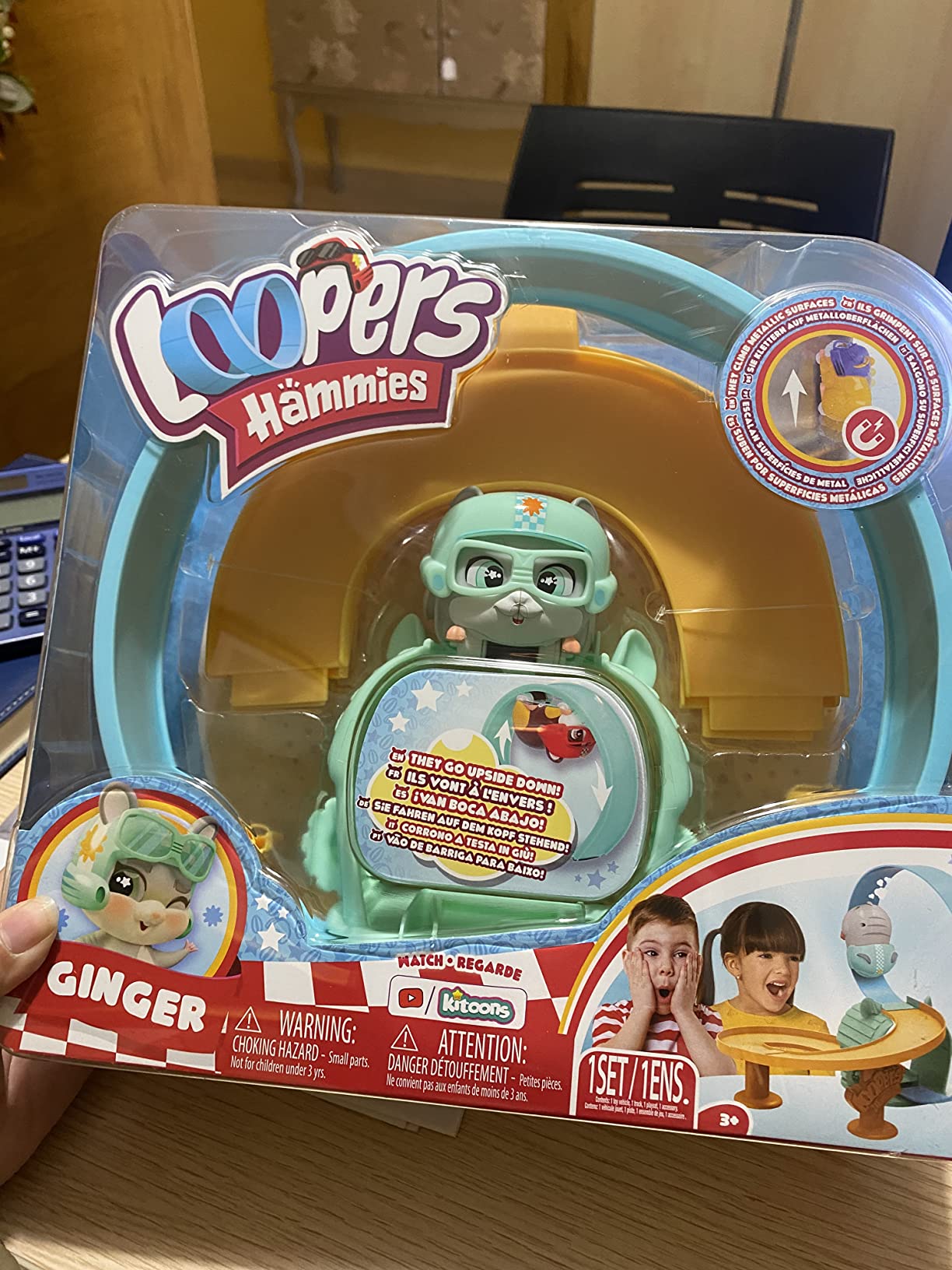 Imc Toys Loopers Hammies Ginger criceto interattivo pista