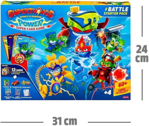 Superthings Power Super Card Game starter pack carte album