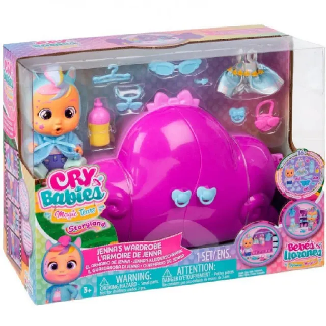 IMC Cry Babies Magic Tears Armadio Jenna Bambola 16 Accessori