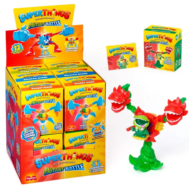 Superthings Mutant Battle 12 Exoskeleton Figure Collezione