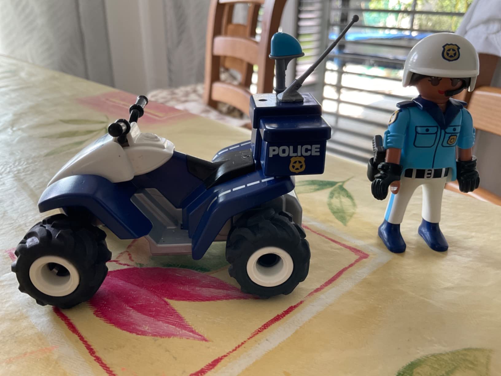 PLAYMOBIL City Action 71092 Quad Polizia pull-back