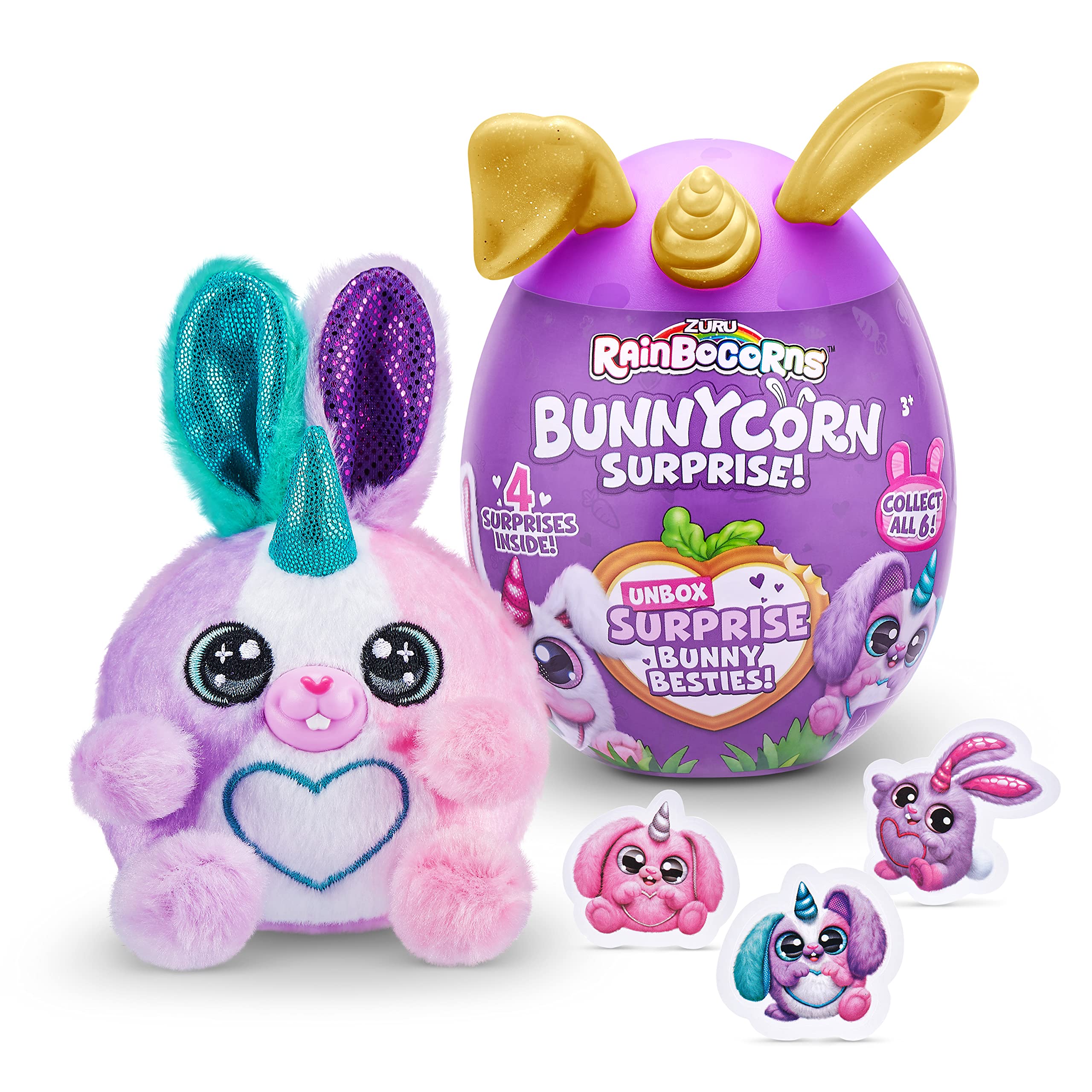 Rainbocorns Bunnycorn Surprise confezione 2 peluche uova