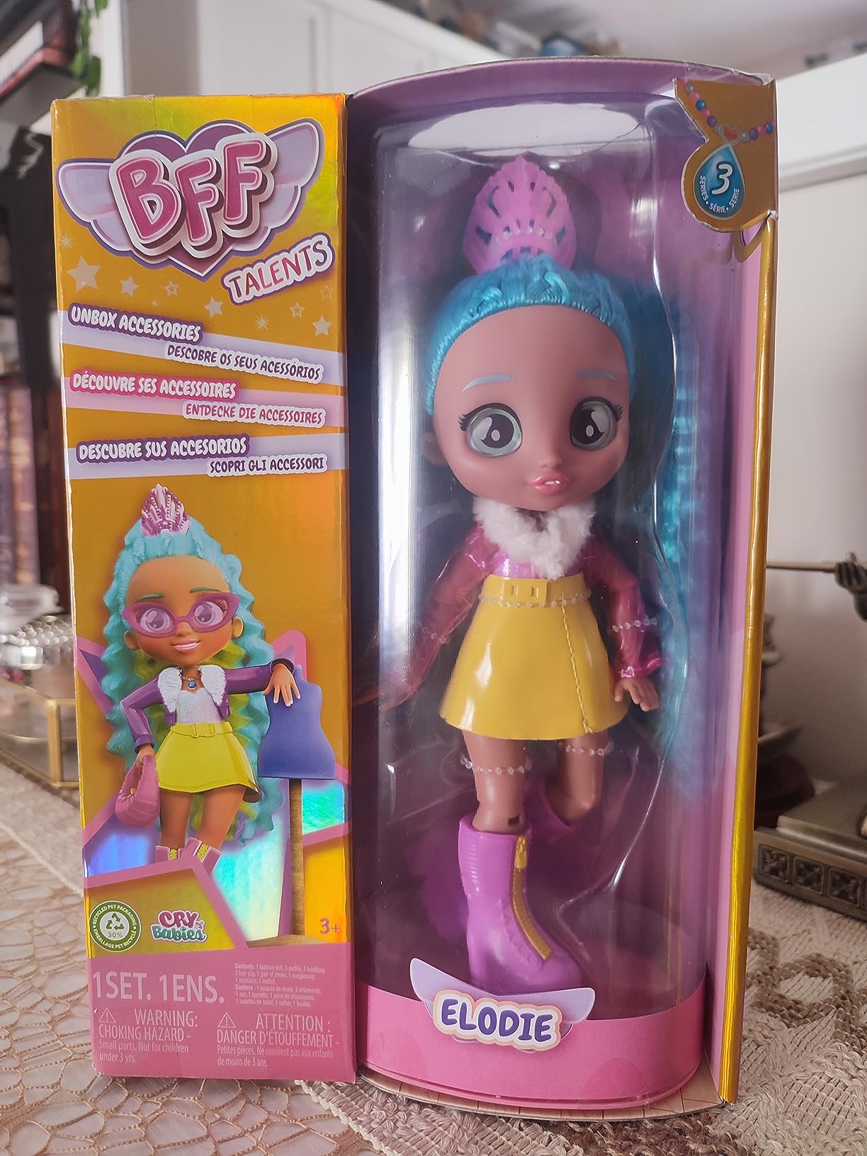 BFF by Cry Babies S3 Stella Bambola Fashion 20 cm Chitarra