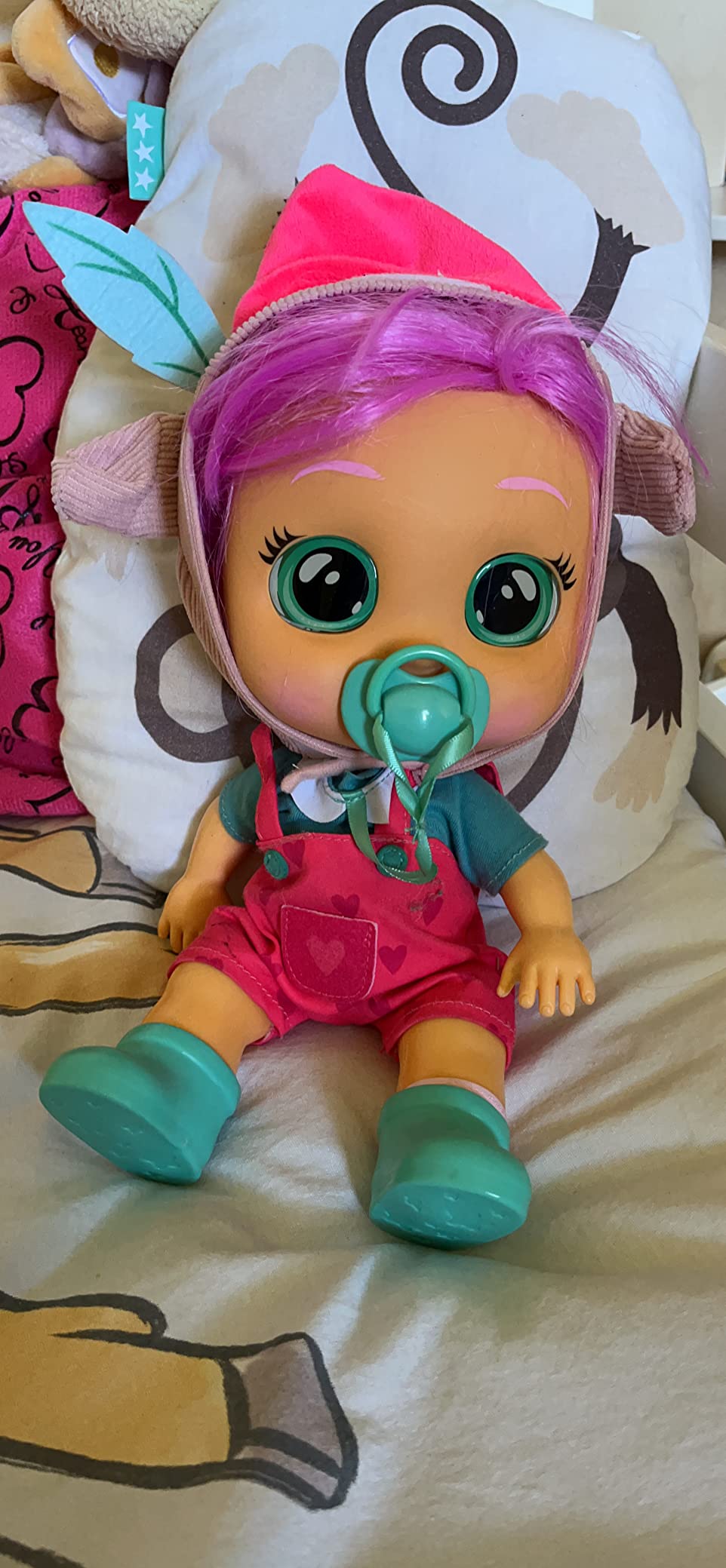Cry Babies Magic Tears Storyland Piggy bambola interattiva piange