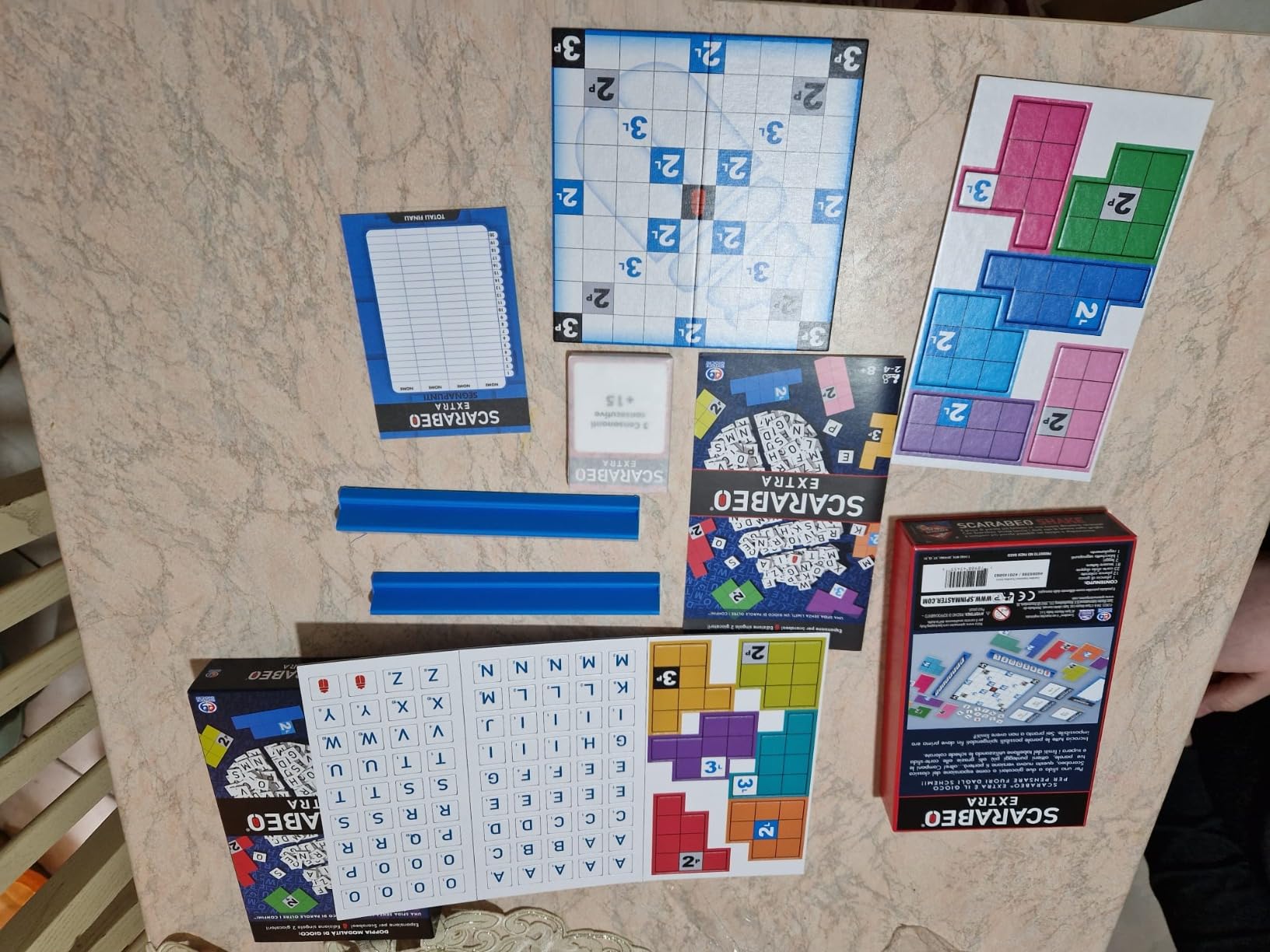 Editrice Giochi Scarabeo Extra gioco da tavolo 2 giocatori
