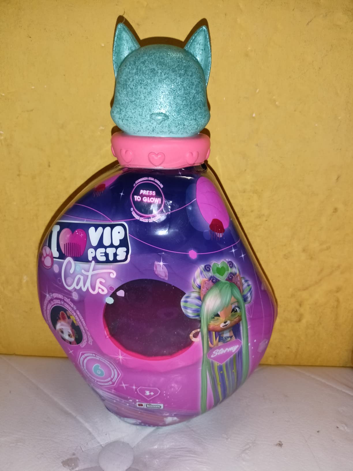 IMC Toys VIP Pets Cats Stormy Gattino Buio Pettinabile 3 Anni