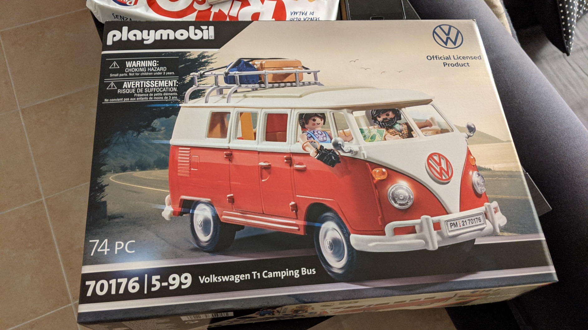 PLAYMOBIL Volkswagen 70176 Bulli T1 bus campeggio rosso