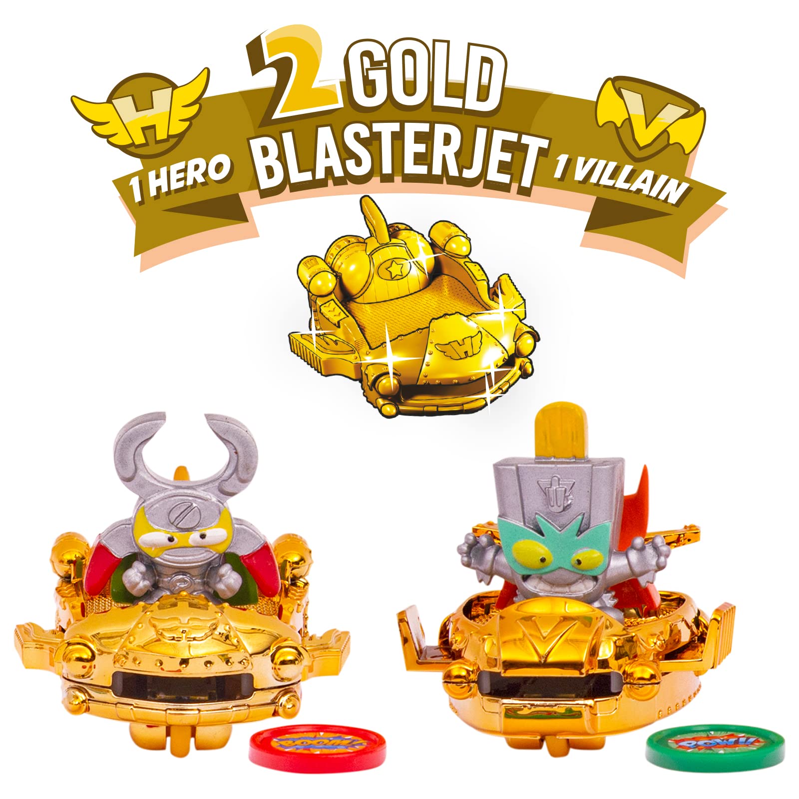 Superthings Series 4 Latta Gold figure Kid Kazoom