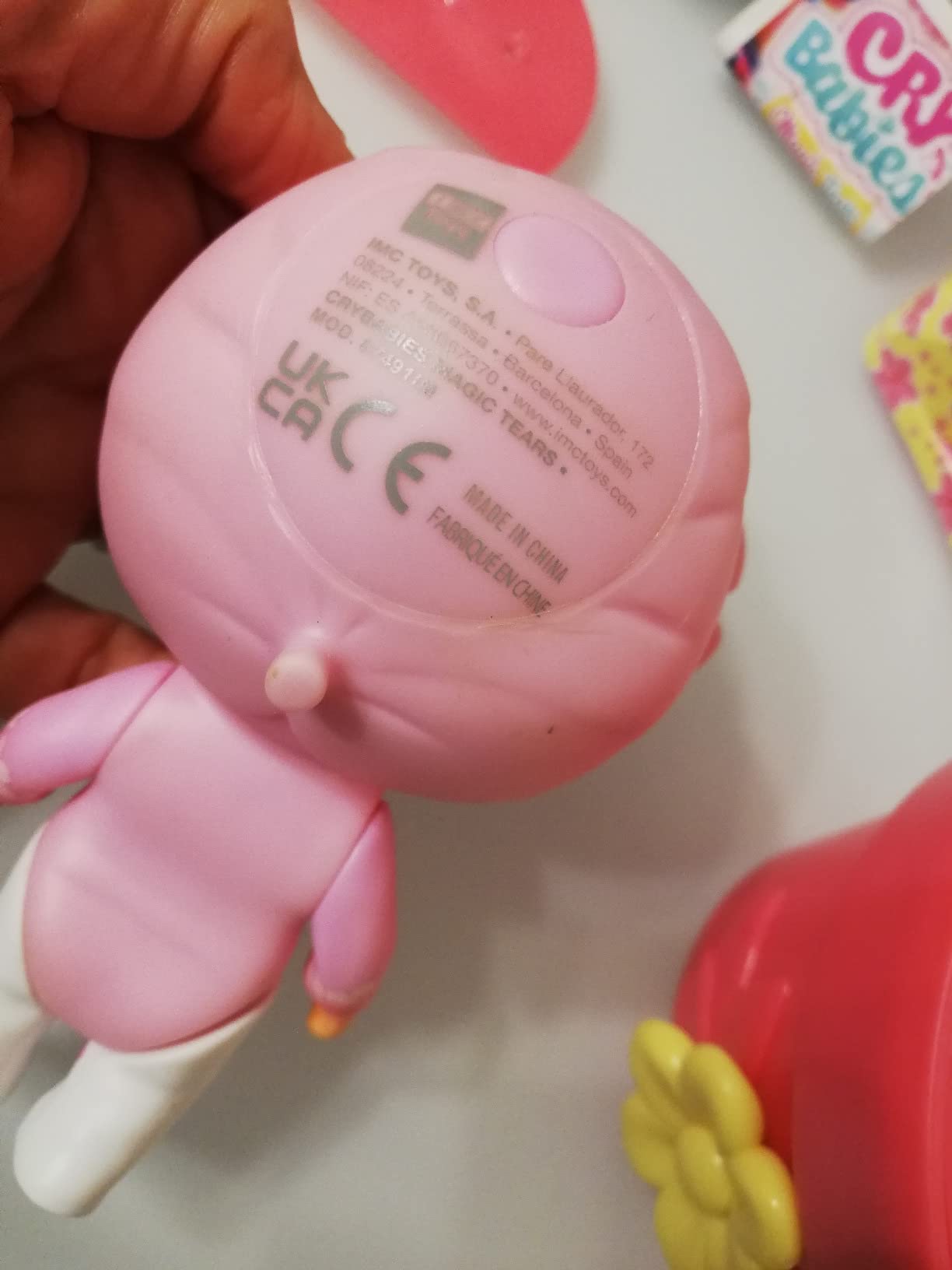 IMC Cry Babies Magic Tears Happy Flowers Mini Bambola Sorpresa