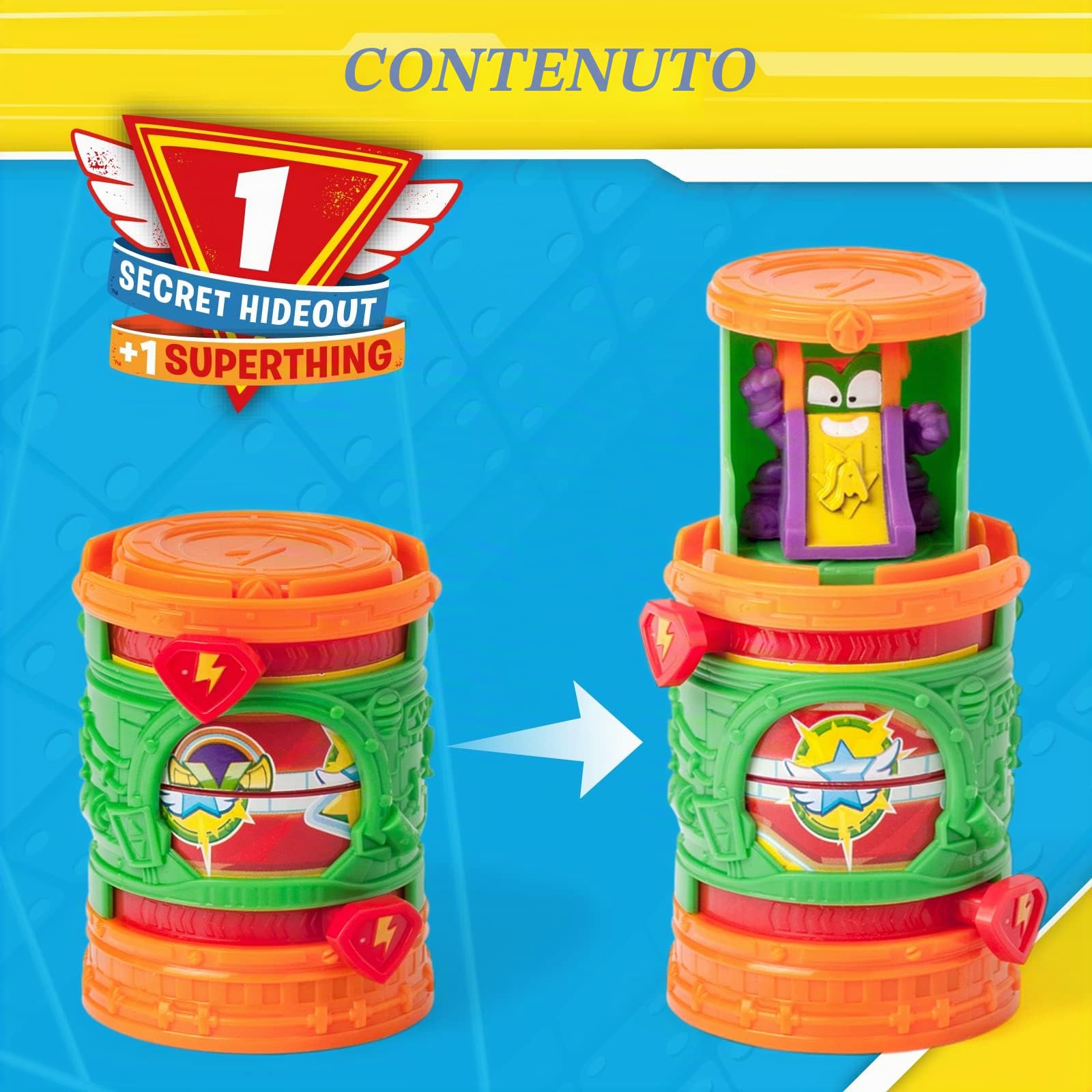 Superthings Secret Spies Hideouts nascondigli collezione 8 bustine