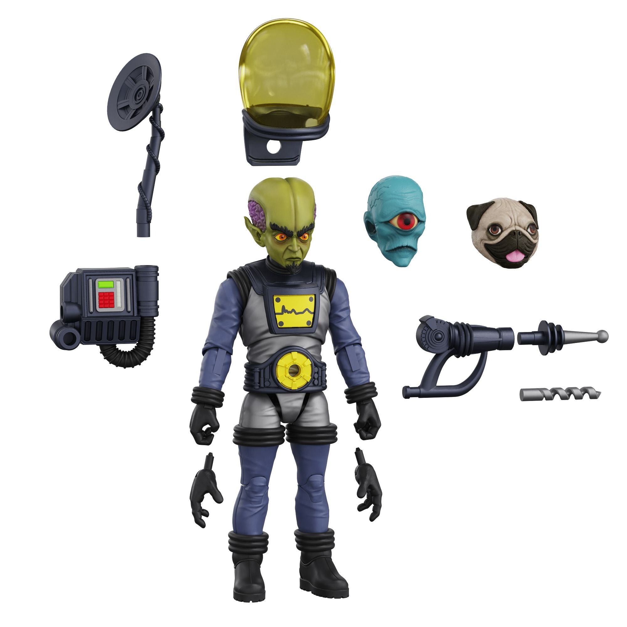 Boss Fight Hero Hacks Zarko action figure 4 pollici