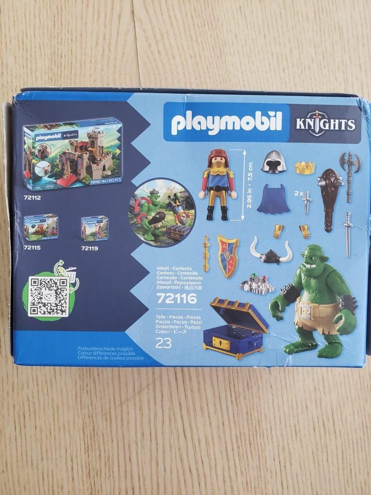 Playmobil Knights 72112 Grande Castello Cavalieri Leone 4+ anni