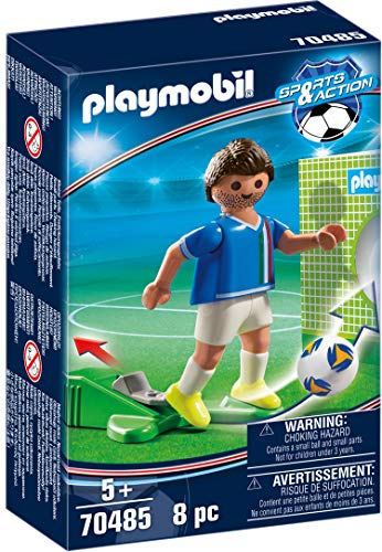 PLAYMOBIL Sports 70485 calciatore Italia con pallone 5 anni